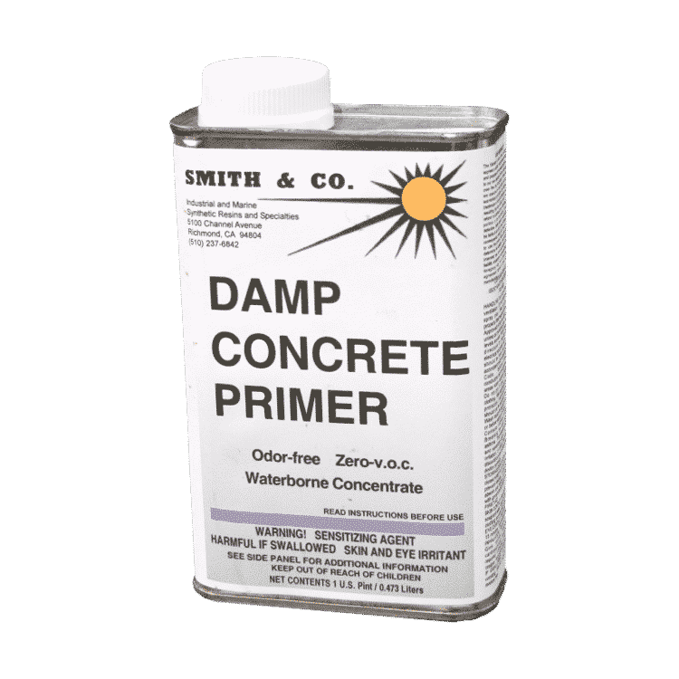 Damp Concrete Primer for Priming Concrete
