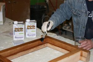 low maintenance wood windows smiths clear penetratign epoxy sealer application