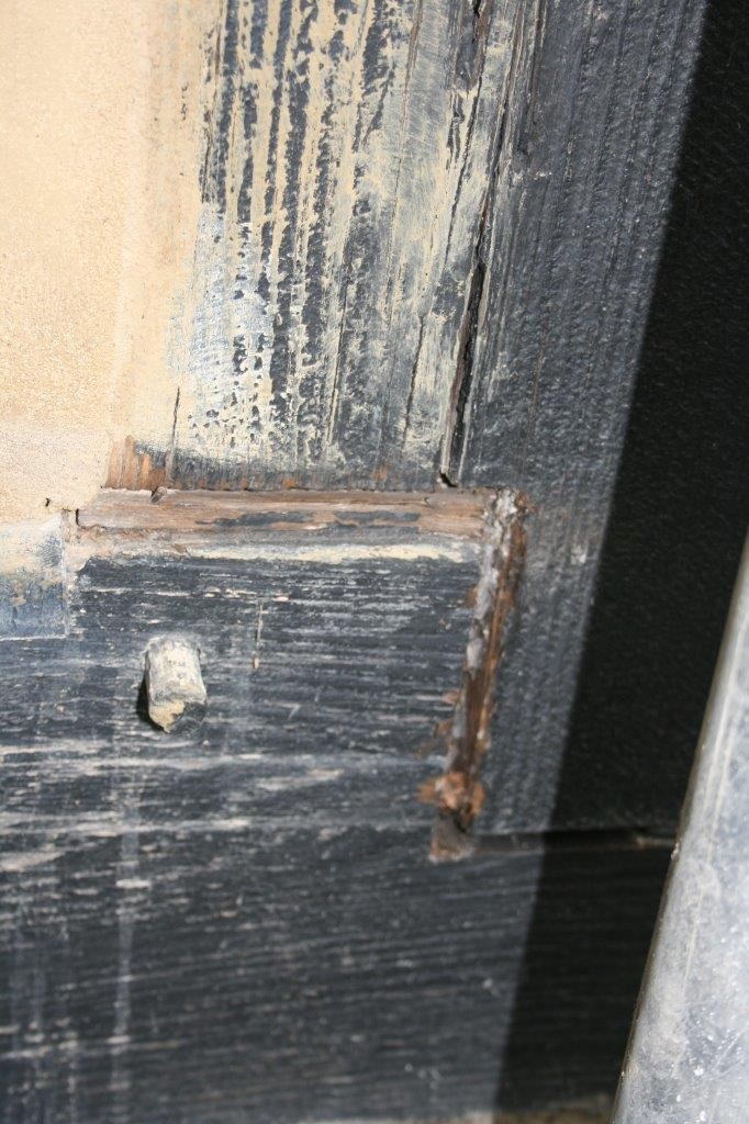 wood crack repairs that have failed