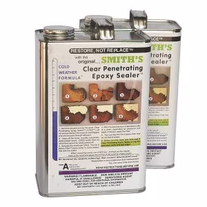 cpes wood hardener primer clear penetrating epoxy sealer waterproof plywood 2gallon 7.6l