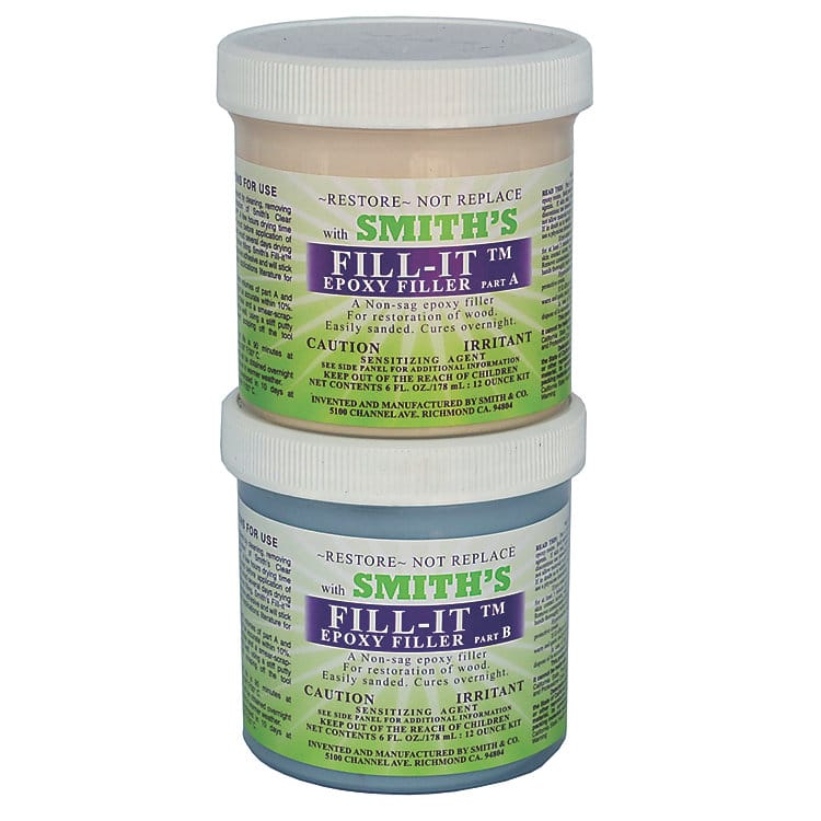 Fill-It part B epoxy resin can Crystallise