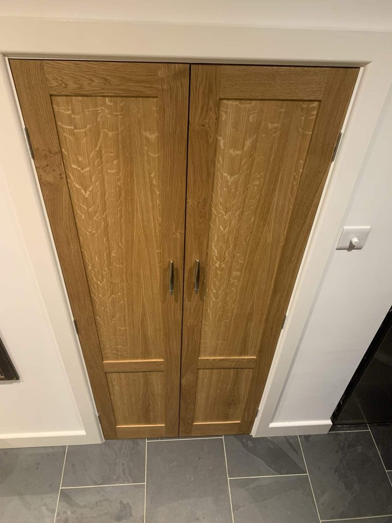 finished protected and sealed interior doors
