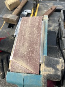 one single belt has handled 3.5 sq metres of hardwood cleaning